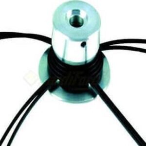 Nova 82B18 Κεφαλή Μεσινέζας Αλουμινίου 4 Εξόδων Universal για Αριστερόστροφο Θαμνοκοπτικό