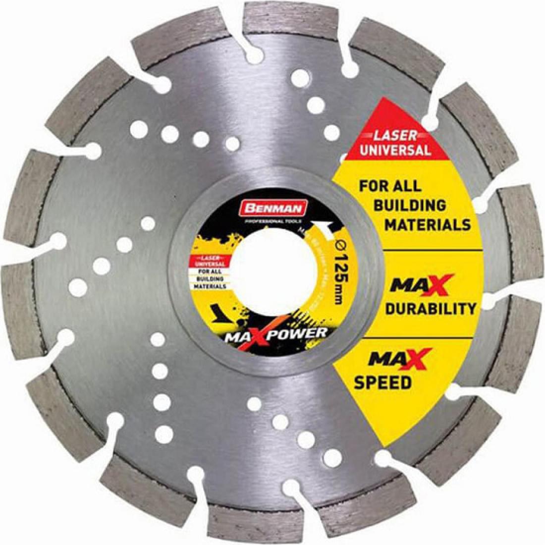 Benman Διαμαντόδισκος Laser Universal Max Power 74489