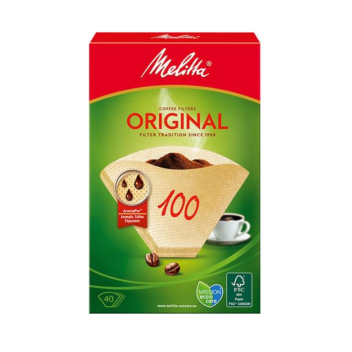 Melitta Original 100/40 40 Φίλτρα Καφέ Χάρτινα