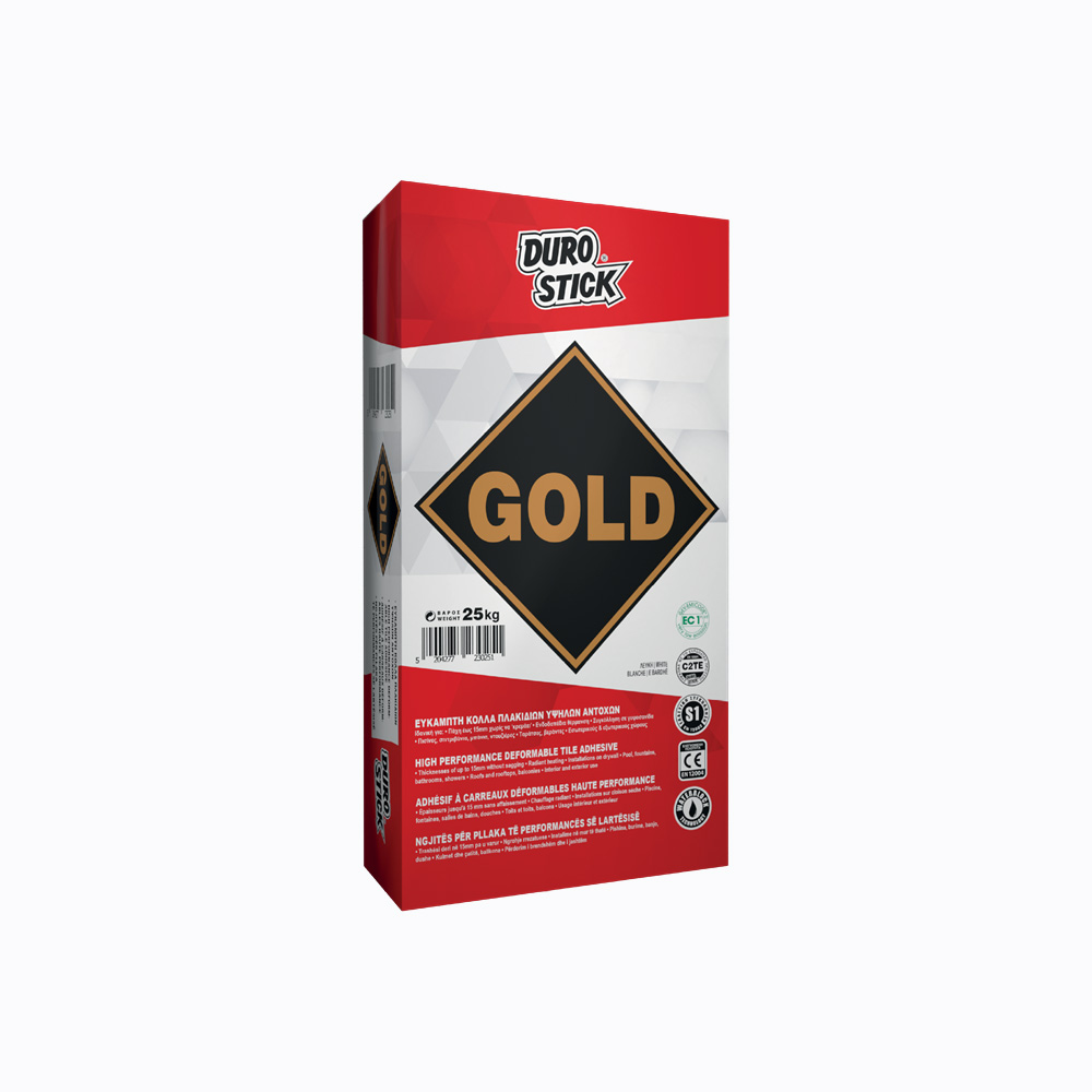 Durostick Gold Κόλλα Πλακιδίων Λευκή 25kg