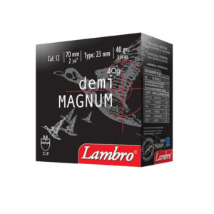 Lambro Demi Magnum Φυσίγγια cal12 70mm 40gr 25τμχ