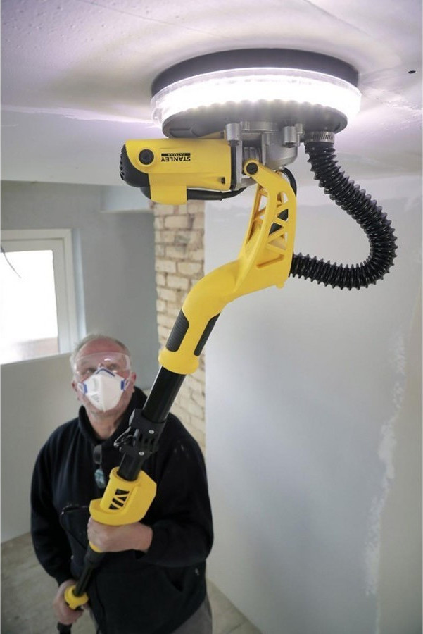 Stanley Τηλεσκοπικό Τριβείο Γυψοσανίδας 750W με Δυνατότητα Αναρρόφησης Σκόνης SFMEE500S - Image 3