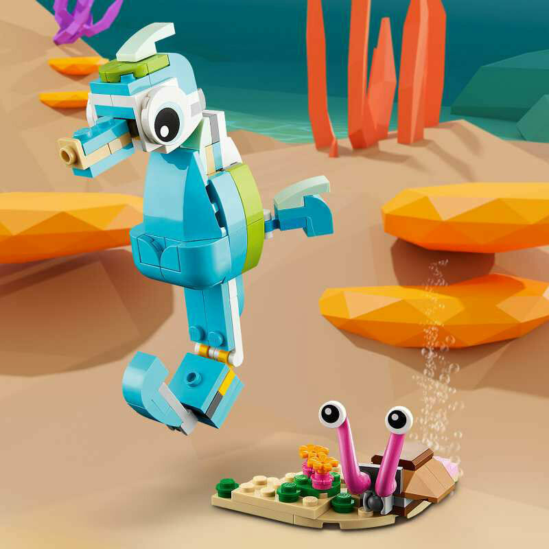 Lego Creator 3-in-1 Dolphin & Turtle για 6+ ετών - Image 10