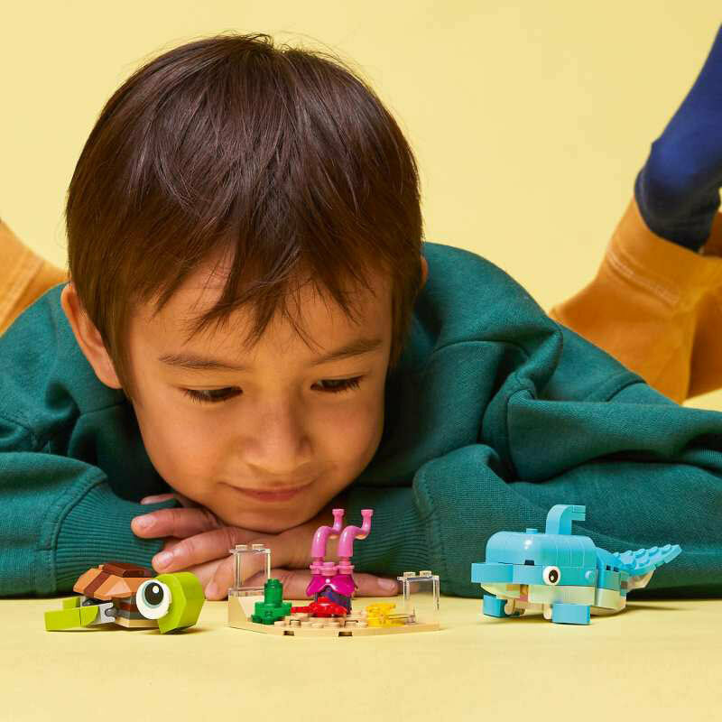 Lego Creator 3-in-1 Dolphin & Turtle για 6+ ετών - Image 11