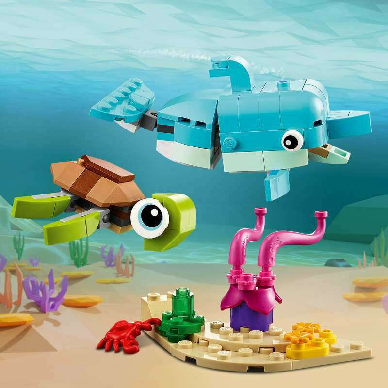 Lego Creator 3-in-1 Dolphin & Turtle για 6+ ετών - Image 9