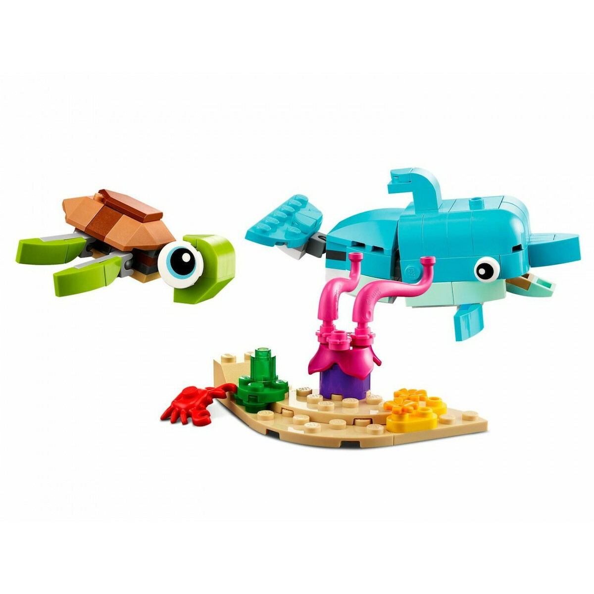 Lego Creator 3-in-1 Dolphin & Turtle για 6+ ετών - Image 5
