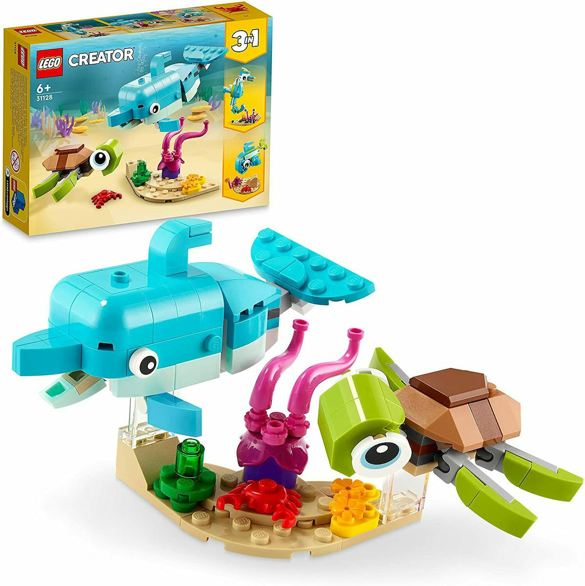 Lego Creator 3-in-1 Dolphin & Turtle για 6+ ετών - Image 2