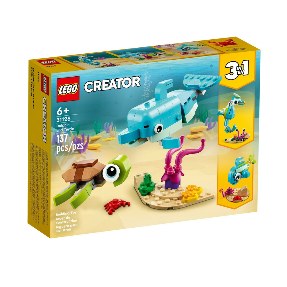 Lego Creator 3-in-1 Dolphin & Turtle για 6+ ετών