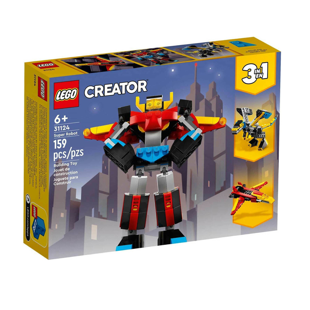 Lego Creator 3-in-1 Super Robot για 6+ ετών