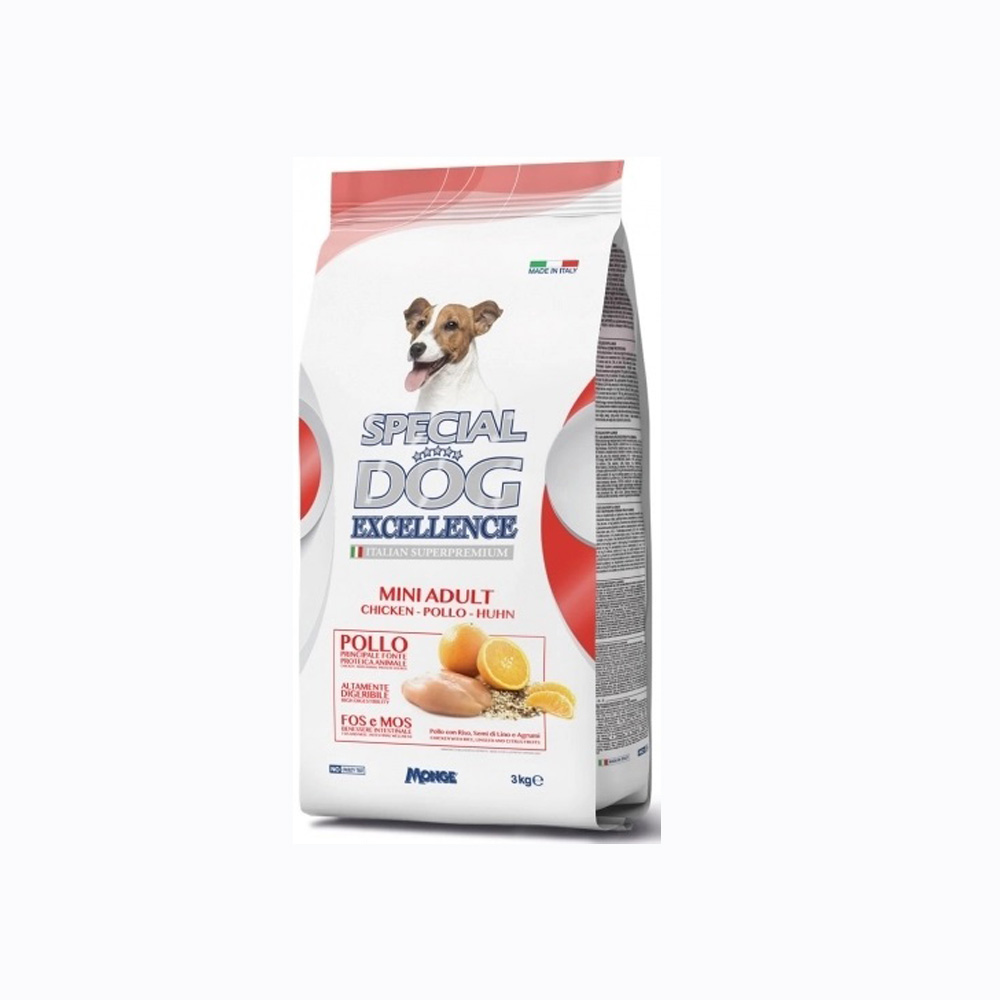 Monge Special Dog Excellence Mini Ξηρά Τροφή Σκύλων 3kg