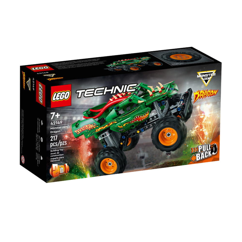 Lego Technic Monster Jam Dragon για 7+ ετών