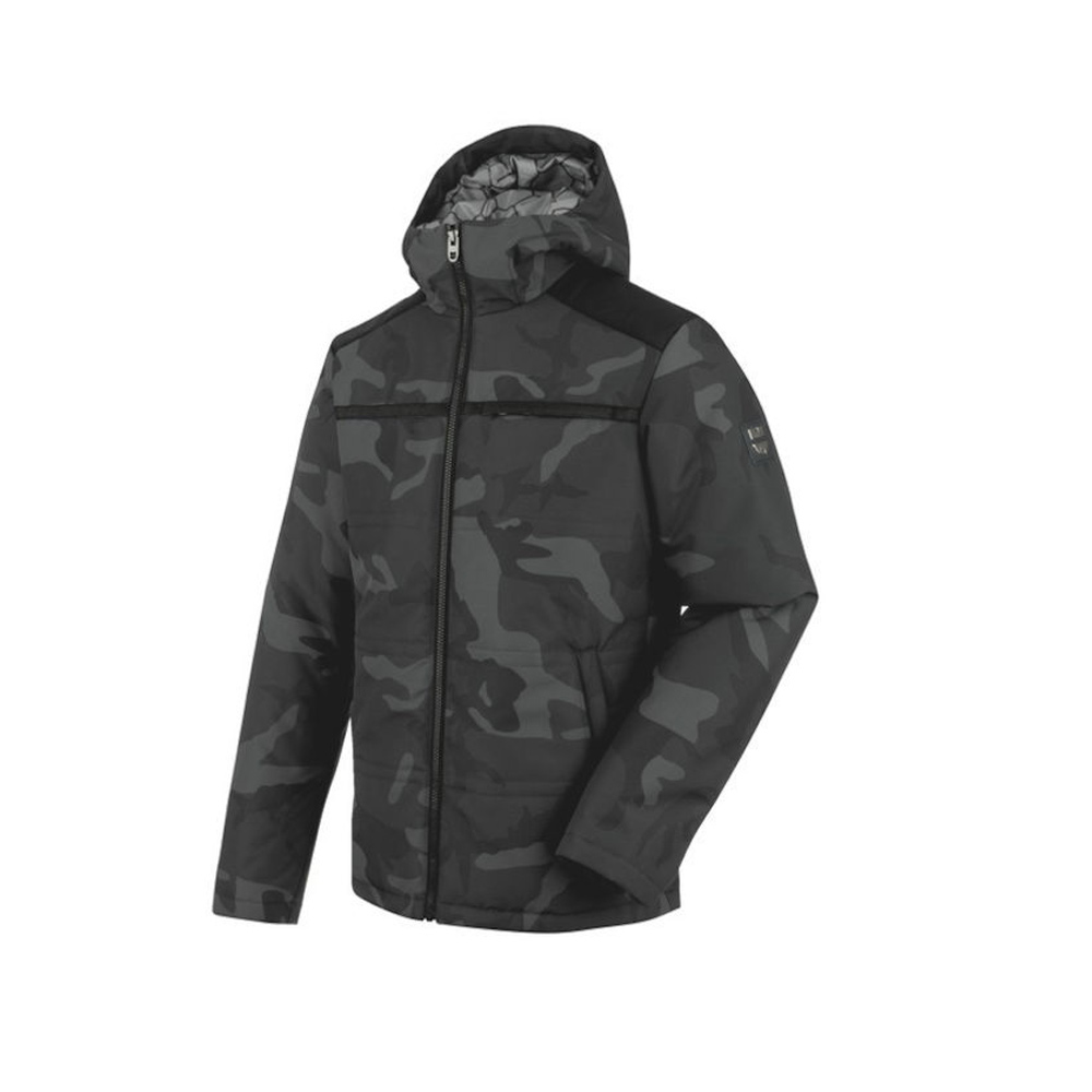 Wurth Start Up Camouflage Μπουφάν Εργασίας με Κουκούλα Γκρι