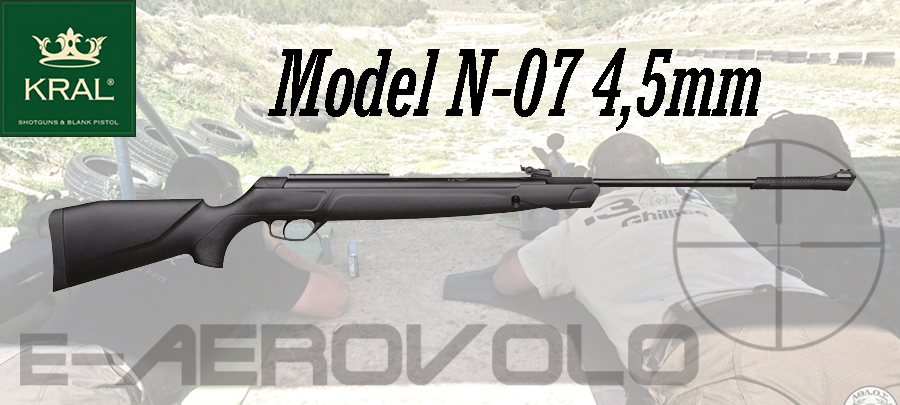Kral Arms N07 Barrel Break Air Rifle Black 4.5mm Αεροβόλο - Image 2