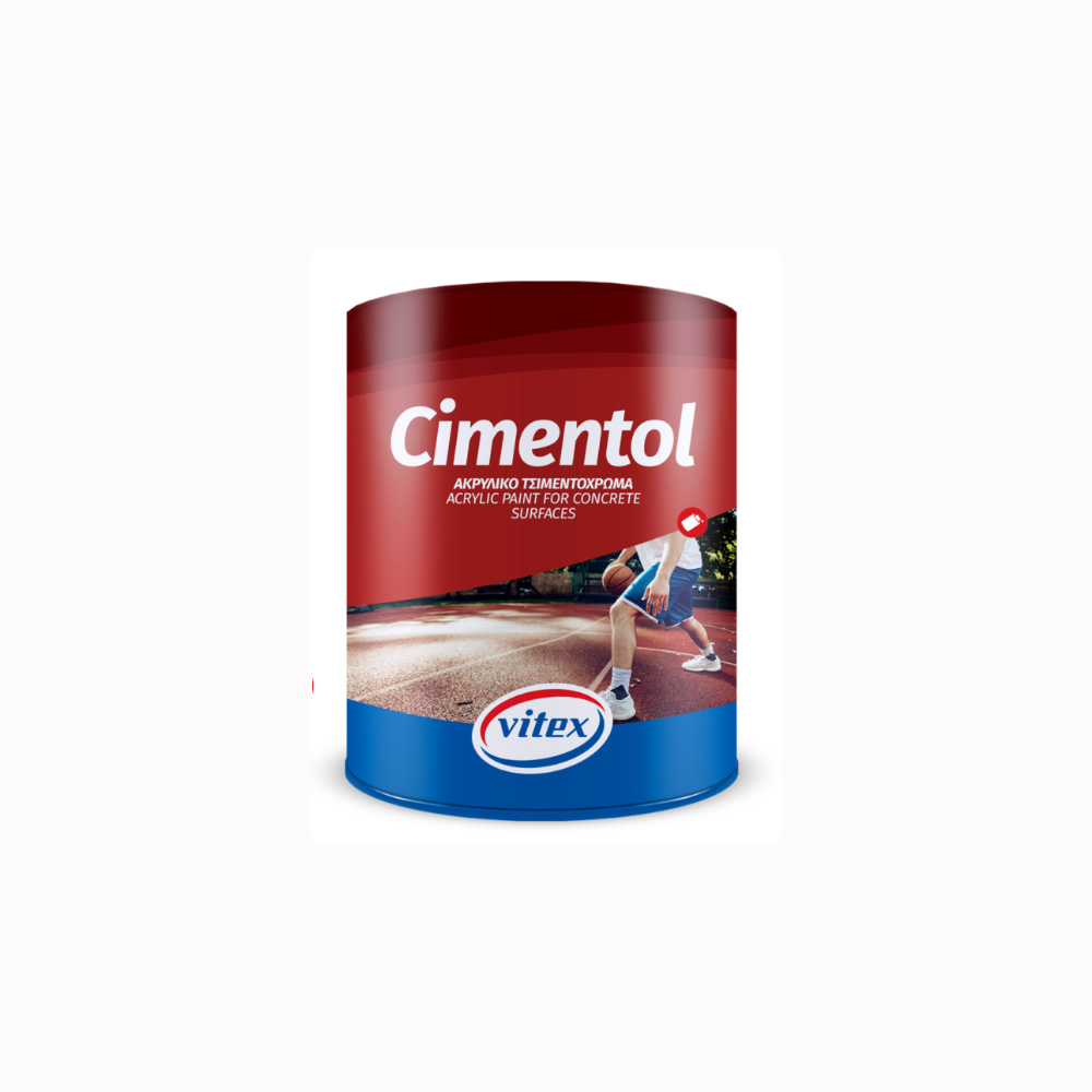 Vitex Cimentol 882 Ακρυλικό Τσιμεντόχρωμα Διαλύτου Ανθρακί 750ml