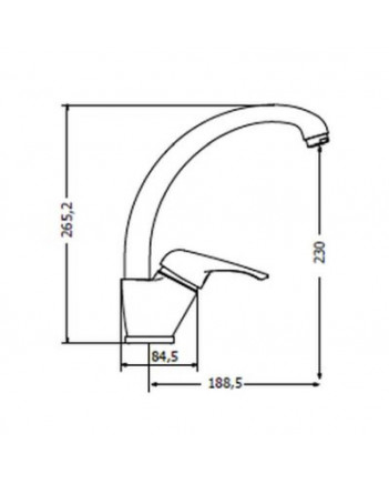 Viospiral MODEA ELIT 00-02020 Μπαταρία Νεροχύτη - Image 2