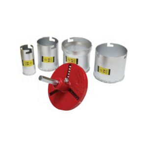 Ποτηροτρύπανο σετ πλακιδίων σετ 5 τεμάχια Zhwei 33-73mm