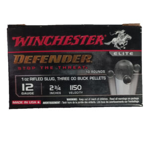 Winchester Defender Stop The Threat Φυσίγγια cal12 70mm 10τμχ Μονόβολα 3+1