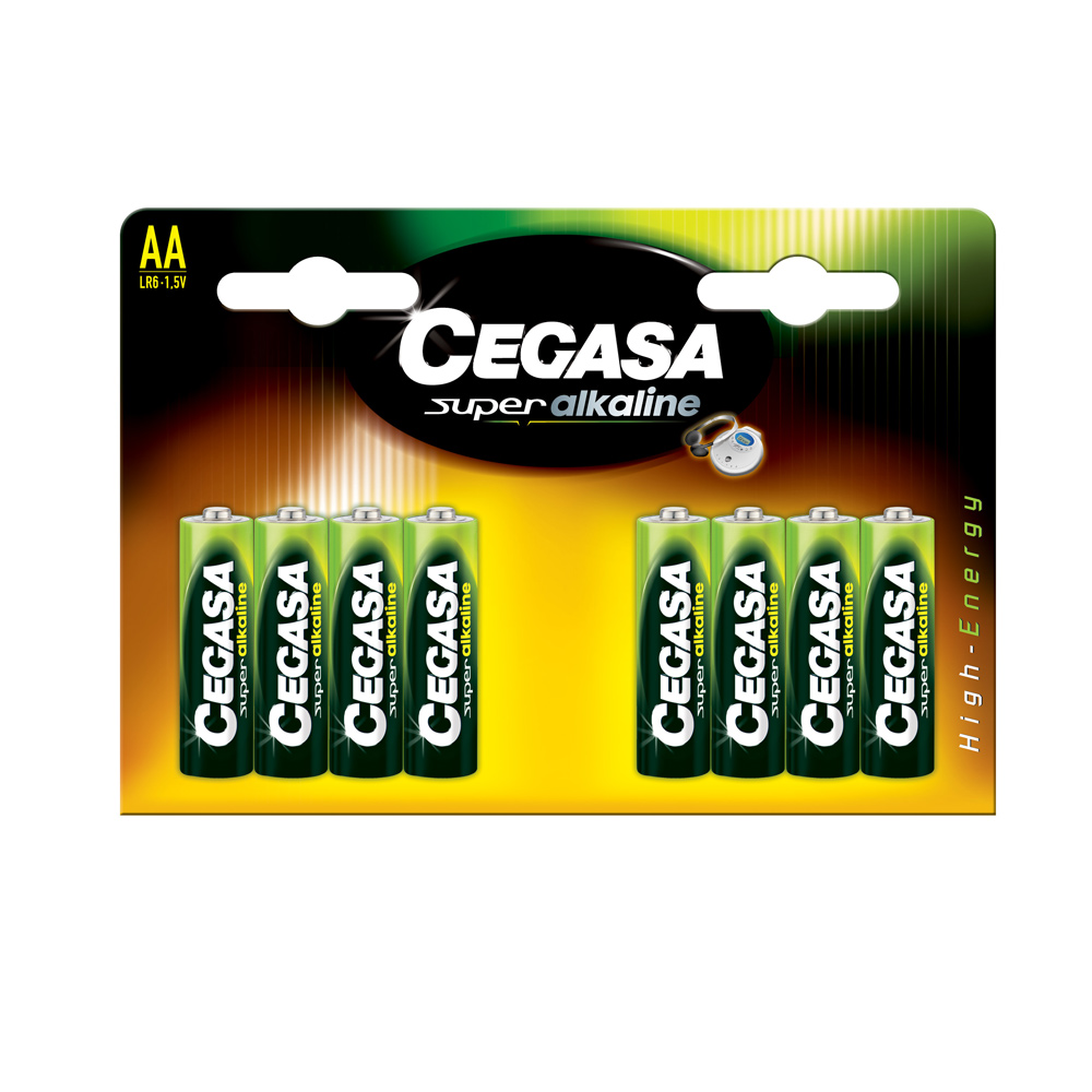 Cegasa LR6 Super Alkaline Μπαταρίες AA 1.5V 12τμχ