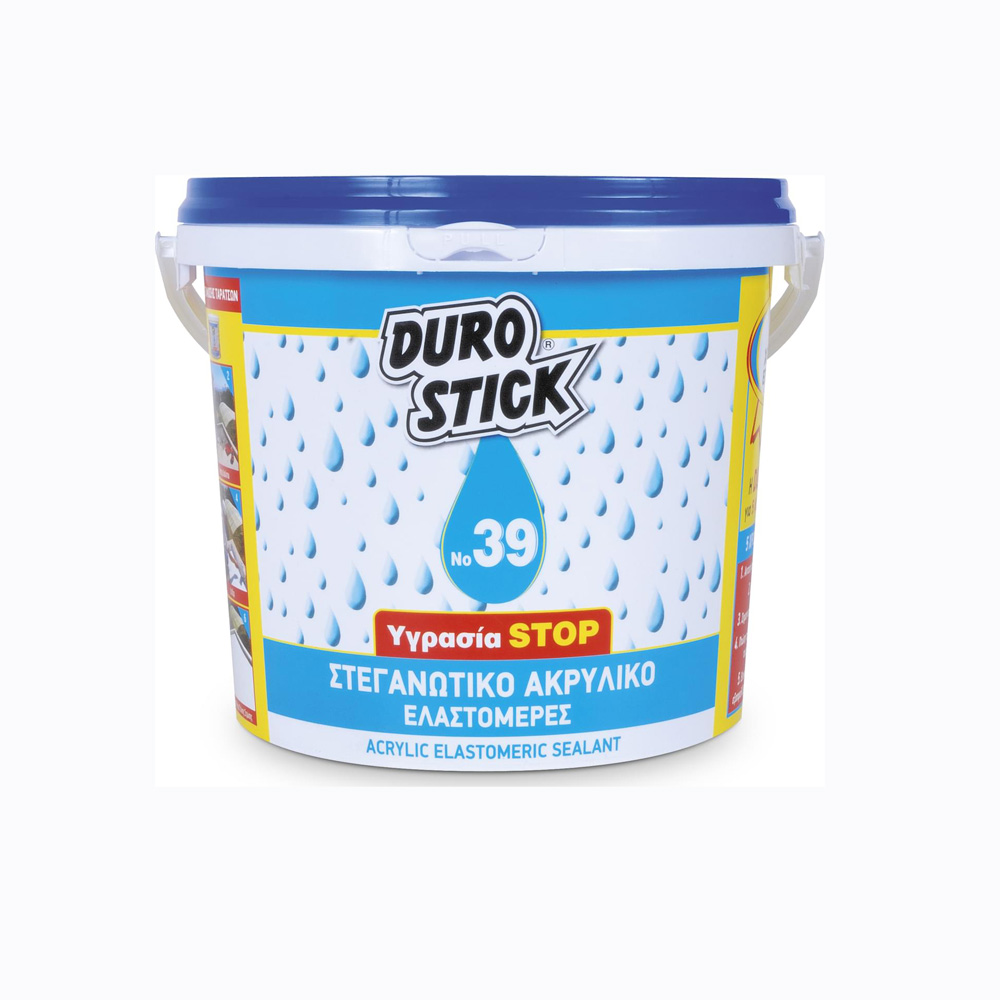Durostick No 39 Στεγανωτικό Ακρυλικό Λευκό 5kg