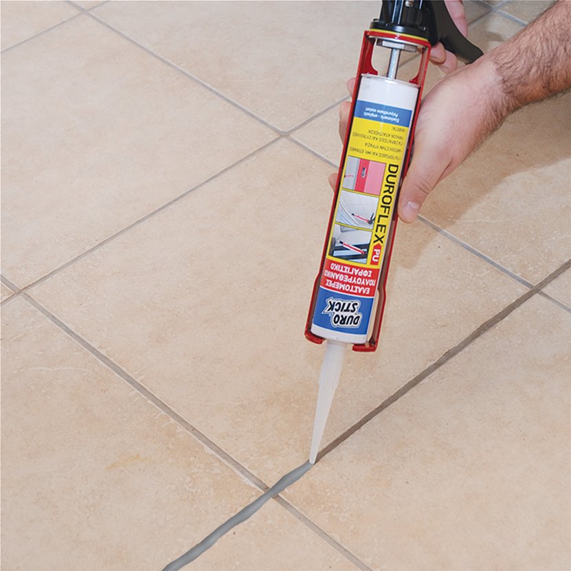 Durostick Duroflex-PU Σφραγιστικό Λευκό 310ml - Image 6