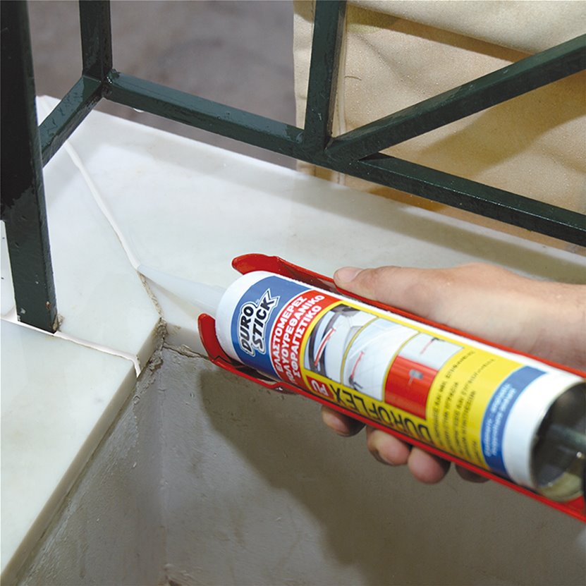 Durostick Duroflex-PU Σφραγιστικό Λευκό 310ml - Image 2