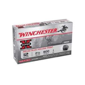 Winchester Super-X Rifled Slug Φυσίγγια cal12 70mm 28gr 5τμχ Μονόβολο