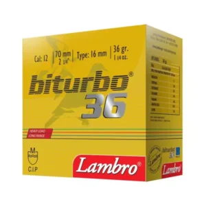 Lambro Biturbo 36 cal12 70mm 36gr 25τμχ