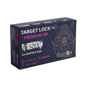 Gorilla Target Lock GX Premium HP Φυσίγγια cal12 70mm 5τμχ 8βολο
