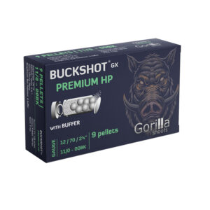 Gorilla Buckshot GX Premium HP Φυσίγγια cal12 70mm 5τμχ 9βολο
