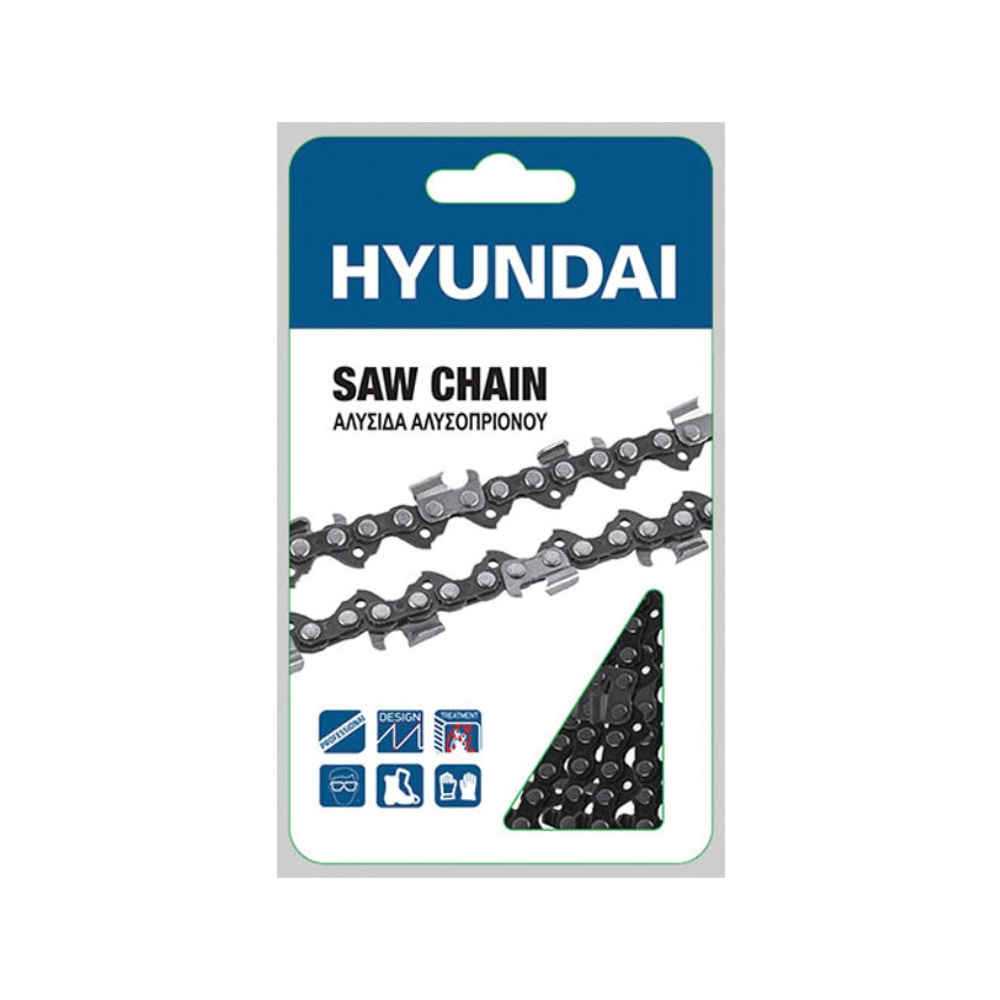 Hyundai HSC06 Αλυσίδα Aλυσοπρίονου Οδηγός: 76 Πάχος: 063-1,6mm Βήμα: 3/8''