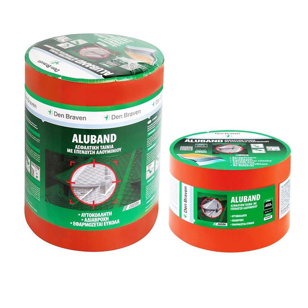 Den Braven Aluband Μονωτικό Ρολό 30cm x 10m Κεραμιδί