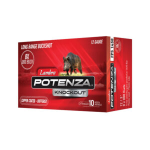 Lambro Potenza Knockout Φυσίγγια cal12 76mm 10τμχ Νο8/9,1