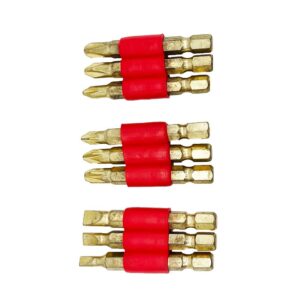 Μύτες σετ 9 τεμάχια 25mm σταυρού ίσιες +αντάπτορας