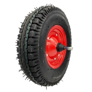 Ρόδα σαμπρέλας με άξονα (Θεσσαλία-Κρήτη-Πελοπόννησο) 365mm 400-8 8λινά (2 τρύπες στον άξονα)