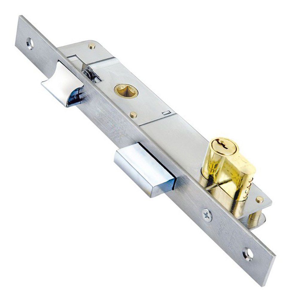 Κλειδαριά στενή Domus abba 20mm + κύλινδρος 54mm 30120