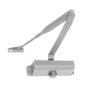 Σούστα πόρτας Domus 5110z Νο2-4 έως 80kg με βραχίονα στο κέντρο ασημί