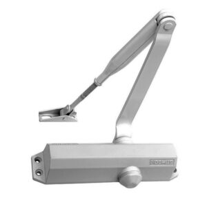 Σούστα πόρτας Domus 5120z Νο2-4 έως 80kg με παράκεντρο βραχίονα ασημί