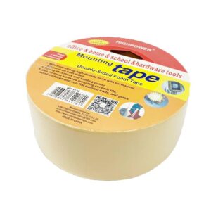 Ταινία διπλής όψεως αφρώδη άσπρη 18mmX5m Highpower