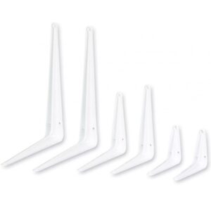 Γωνία άσπρη 75x100mm 1.0mm