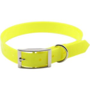 Περιλαίμιο σκύλου φωσφοριζέ 2.5x57cm Agroforce κίτρινο