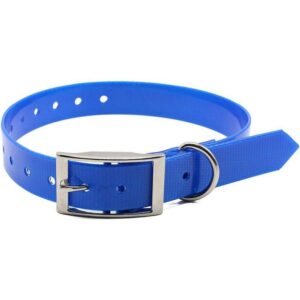 Περιλαίμιο σκύλου φωσφοριζέ 2.5x57cm Agroforce μπλε