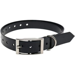 Περιλαίμιο σκύλου φωσφοριζέ 2.5x57cm Agroforce μαύρο
