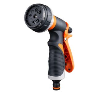 Ποτιστικό πιστόλι Cresman 8 θέσεων πορτοκαλί tpr με σκανδάλη