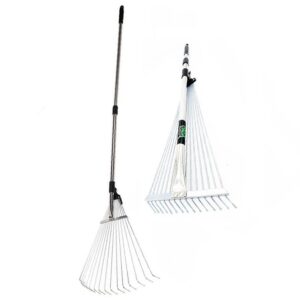 Σκούπα φύλλων ρυθμιζόμενη τηλεσκοπική βαρέως τύπου 83-127cm Agroforce