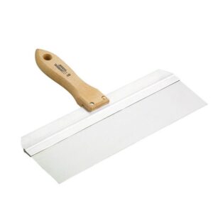 Σπάτουλα ξύλινη λαβή inox 350mm 1375035 μεγάλης επιφάνειας Loutil parfait