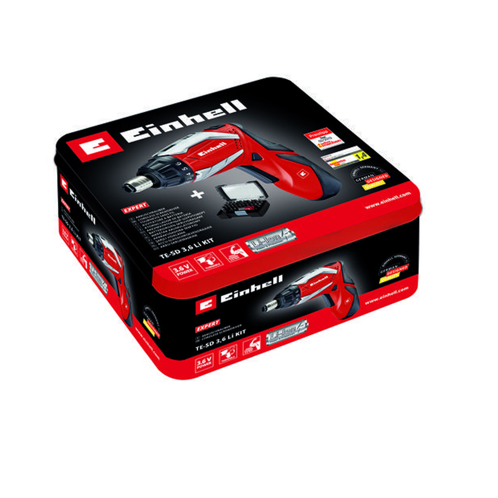 Einhell TE-SD 3,6 Li Kit Κατσαβίδι Επαναφορτιζόμενο - Image 2