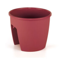 Γλάστρα Safir Balcony Κόκκινη 31x31x25cm 10L Serinova - 8680648607261