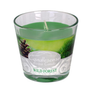 Κερί Αρωματικό Wild Forest Σε Γυάλινο Δοχείο 8x9cm Zniczplast - 5902553015799