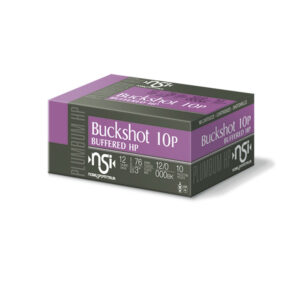 Nobel Sport Buckshot Buffered HP Φυσίγγια cal12 76mm 45gr 10τμχ 10βολο