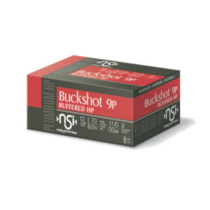 Nobel Sport Buckshot Buffered HP Φυσίγγια cal12 76mm 33gr 10τμχ 9βολο